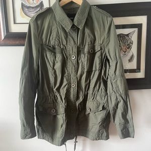 ASOS army green military jacket size 10 spring fall